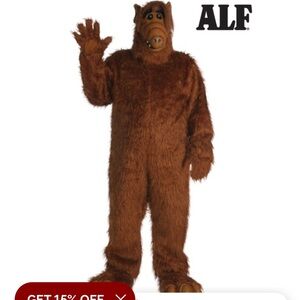 ALF Brown Furry Costume